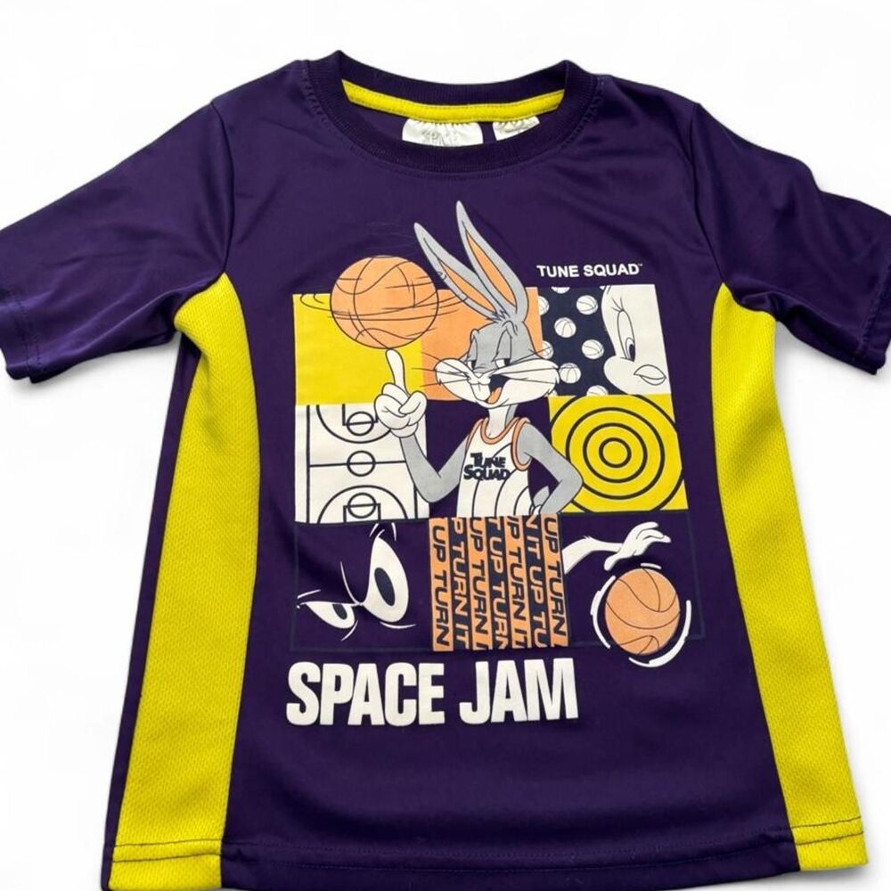 Space Jam Tune Squad Bugs Bunny Athletic Shirt 7 Y2K